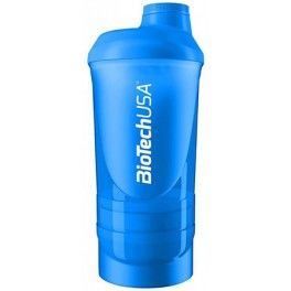 BioTechUSA Wave+ Shaker 600+200+150 ml Blau