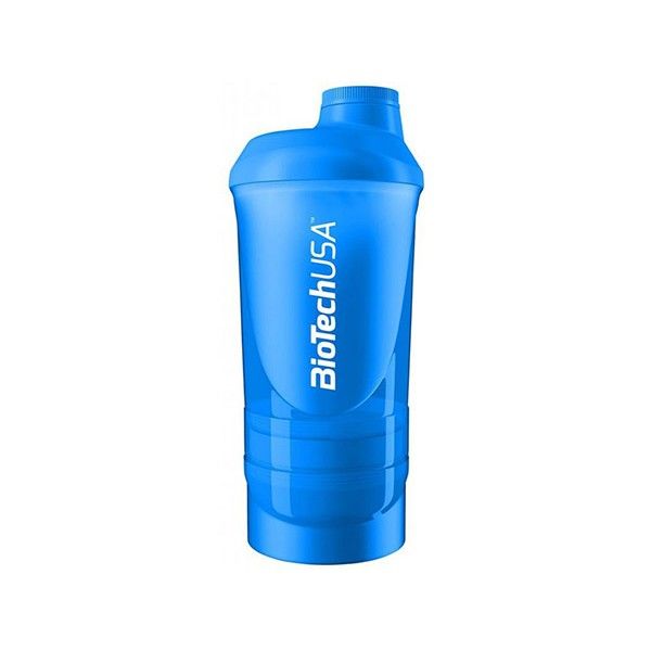 BioTechUSA Wave+ Shaker 600+200+150 ml Azul